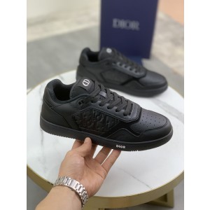 Dior B27 Low Top Full Black Sneakers
