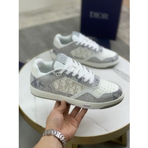 Dior B27 Low-top Gray White Sneakers