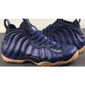 Nike Foamposite One Navy Blue Gum Bottom Penny