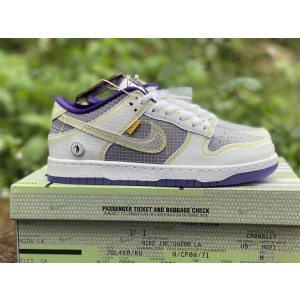 Union's Nike Dunk Low "Purple/Gold" DJ9649-500