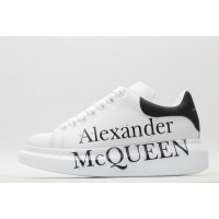 Alexander McQueen 5D Print Oversized Sneaker White Black