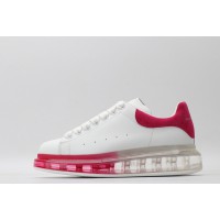 Alexander McQueen Oversized Sneaker White Translucent Pink