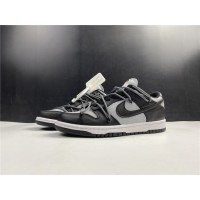 Off-White x Nike Dunk Low Black Gray CT0856-007