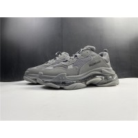 Balenciaga Triple S Clear Sole Dark Gray