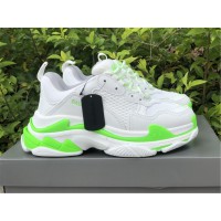 Balenciaga Triple S Fluorescent Green/White