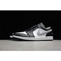 Air Jordan 1 Low "Black Medium Grey" 553558-040