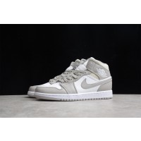 Air Jordan 1 Mid "Linen" 554724-082