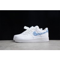 Nike Air Force 1 Low '07 Essential White Worn Blue Paisley DH4406-100