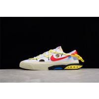 Off-White x Nike Blazer Low White University Red DH7863-100