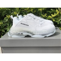 Balenciaga Triple S Clear Sole White Iridescent