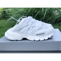 Balenciaga Track Mule White