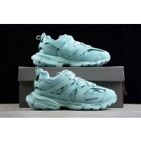 Balenciaga Track Clear Sole in Baby Blue