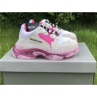 Balenciaga Triple S White Pink