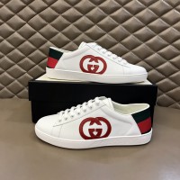 Gucci Ace Interlocking G Red White Sneakers