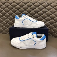 Dior B27 Low White Light Blue Sneakers
