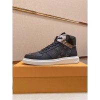 Louis Vuitton Rivoli black sneaker boot