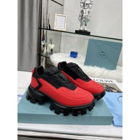 Prada Cloudbust Thunder Red/Black low-top sneakers