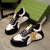 Gucci NY Logo Black And White Sneaker