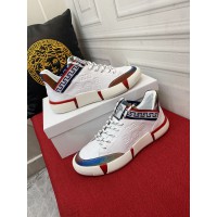 Versace White Low Top Sneakers