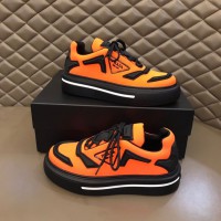 Prada Orange Sneakers