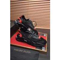 Philipp Plein Trainer Predator Black Red Sneakers