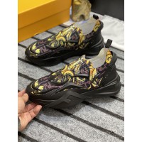 Fendi Black Flower Sneakers