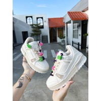 Louis Vuitton Lv Trainer Maxi White Sneakers