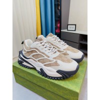 Gucci Beige White Sneakers