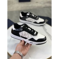 Dior B27 Low Top Black White Sneakers