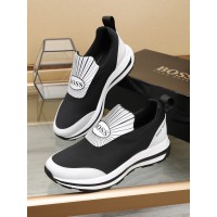 Boss Leather Low Top Shoes