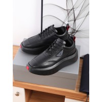 Prada Black Leather Shoes