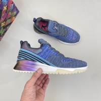 Louis Vuitton Blue V.N.R Knit Sneaker