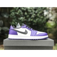 Air Jordan 1 Low Golf Court Purple