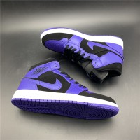 Air Jordan 1 Mid Black Dark Concord