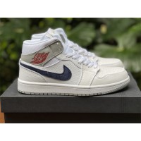 Air Jordan 1 Mid Paris White (2022)