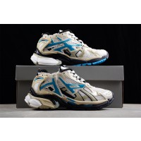 Balenciaga Runner Sneaker Beige - Blue - Black