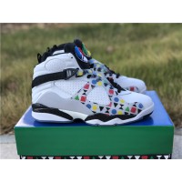 Air Jordan 8 Retro Quai 54 White