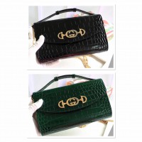 Gucci Zumi Croco Pattern Bag