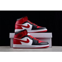 Air Jordan 1 Mid 'Alternate Bred Toe'
