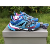 Balenciaga Track 3.0 Blue Pink Trainers