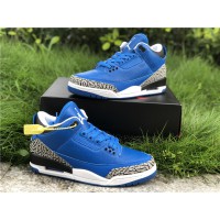 Air Jordan 3 Retro Blue Black White