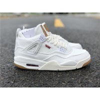 (Levi's Tag) x Air Jordan 4 Retro Levi's White