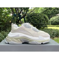 Balenciaga Triple S Sneaker in off-white double foam and mesh