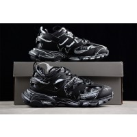 Balenciaga Track Sneaker Graffiti Sketch - Black