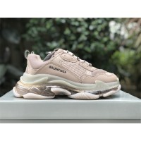 Balenciaga Triple S Clear Sole Brown Iridescent