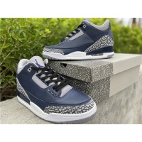 Air Jordan 3 Retro "Georgetown" Midnight Navy