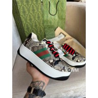 Gucci Screener sneakers with web
