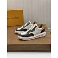 Louis Vuitton White Brown Sneaker