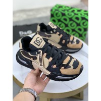 Dolce & Gabbana DG Mixed-material Space Sneakers
