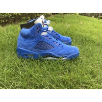 Air Jordan 5 Retro 'Blue Suede' 136027-401